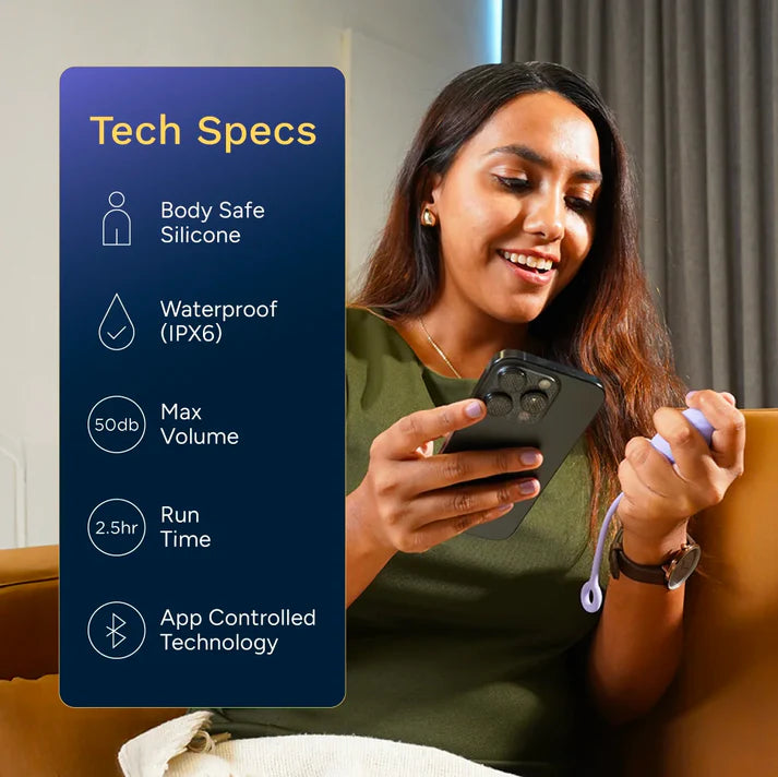 Dive+ App-Controlled Insertable Massager