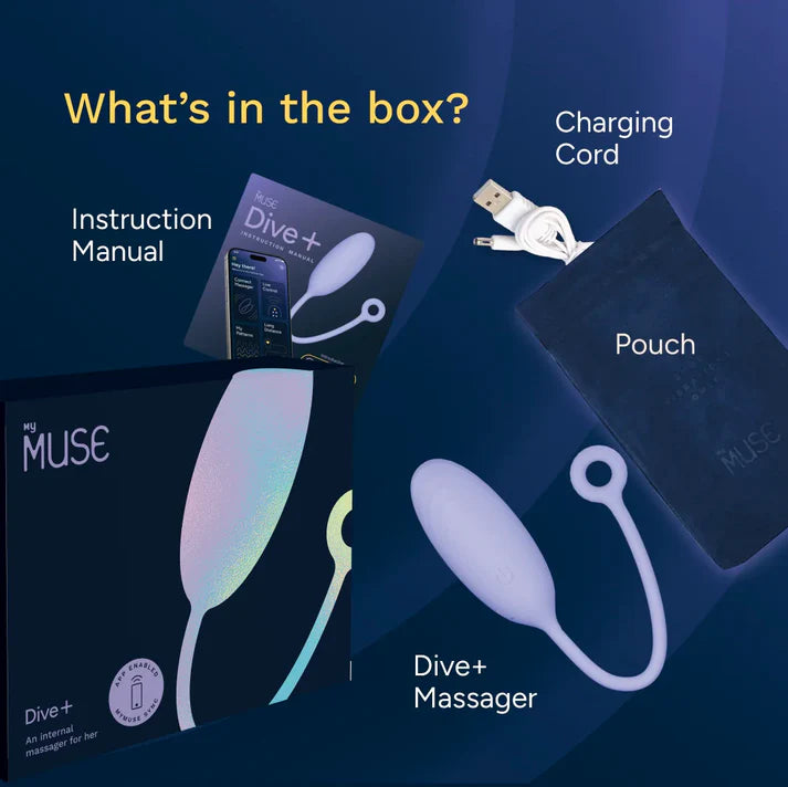 Dive+ App-Controlled Insertable Massager