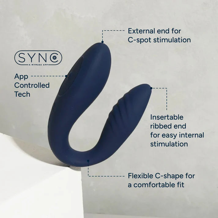 Link+ C-Shaped App-Controlled Massager