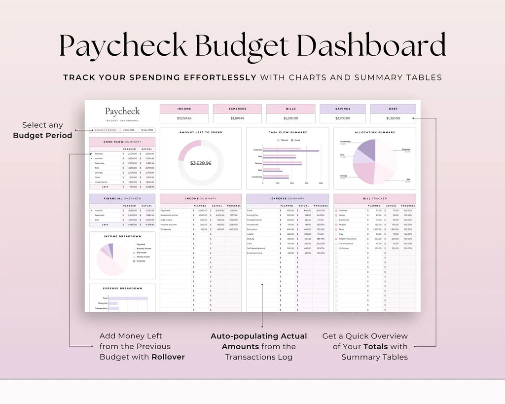 Paycheck Budget V-1