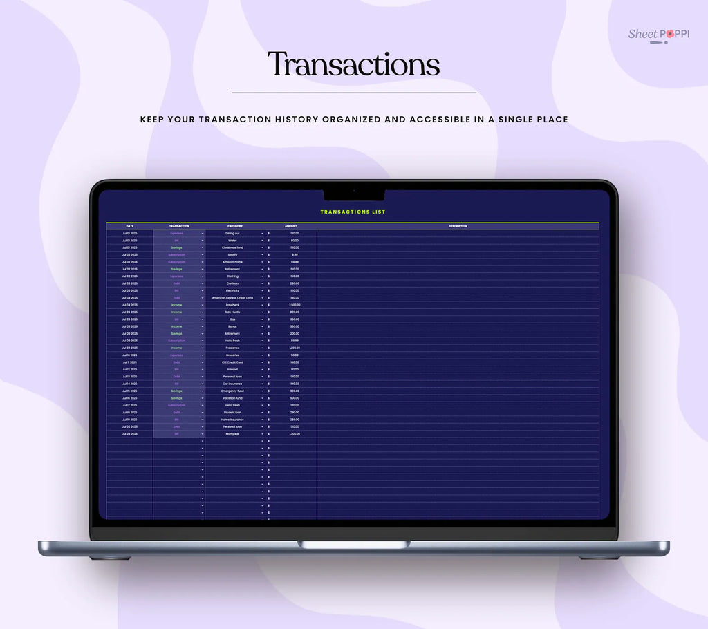 Beginner Budget Planner