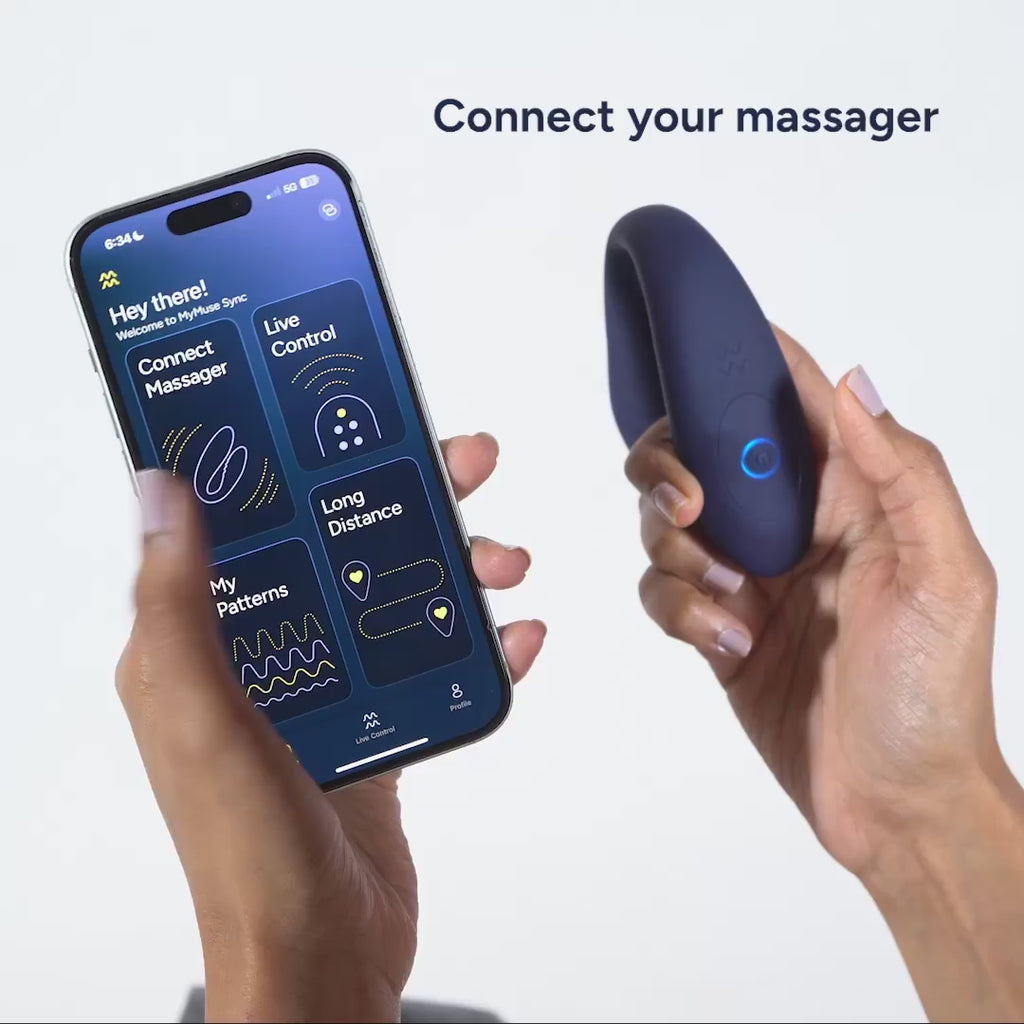 Link+ C-Shaped App-Controlled Massager