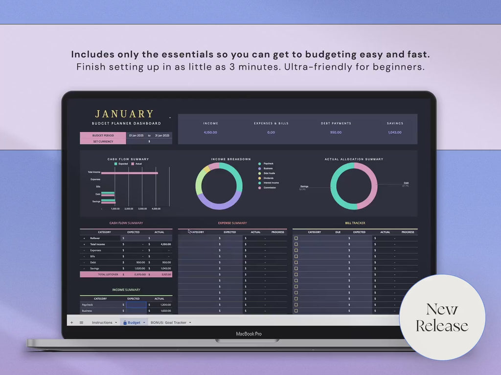 Simple Budget Planner
