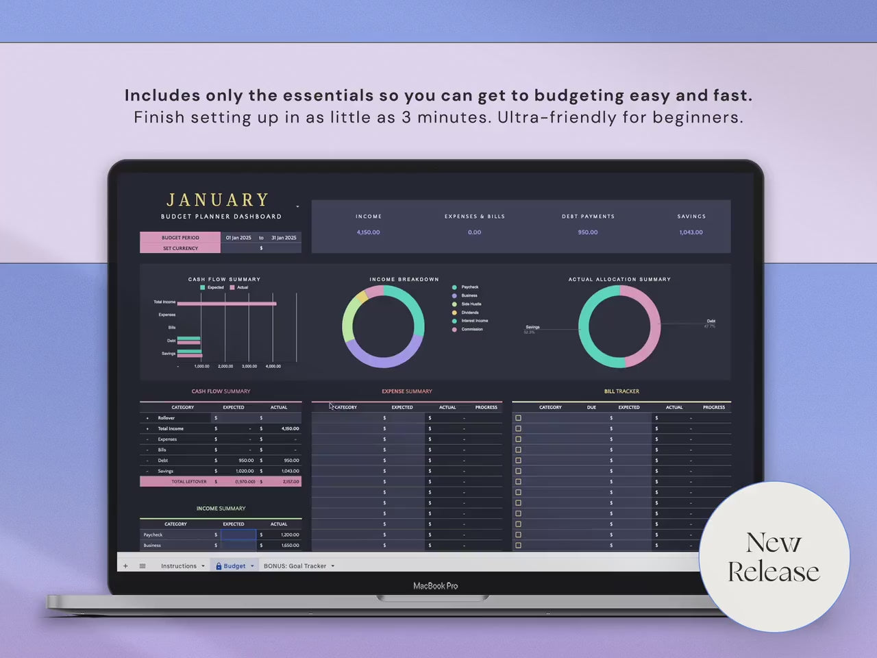 Simple Budget Planner