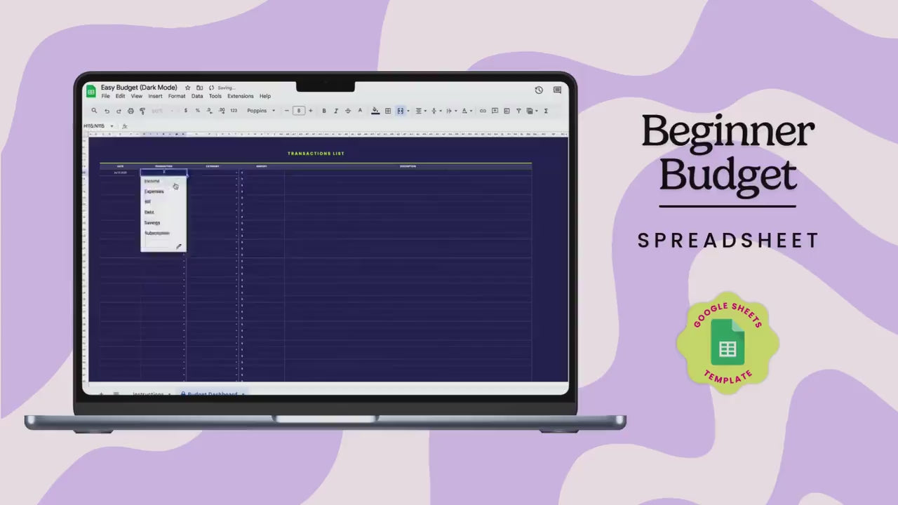 Beginner Budget Planner